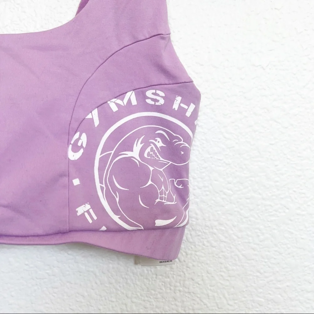 Gymshark- Rare Lavender Legacy Sports Bra - Small